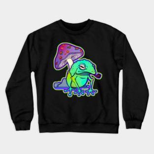 Ancient Trippy Frog Crewneck Sweatshirt